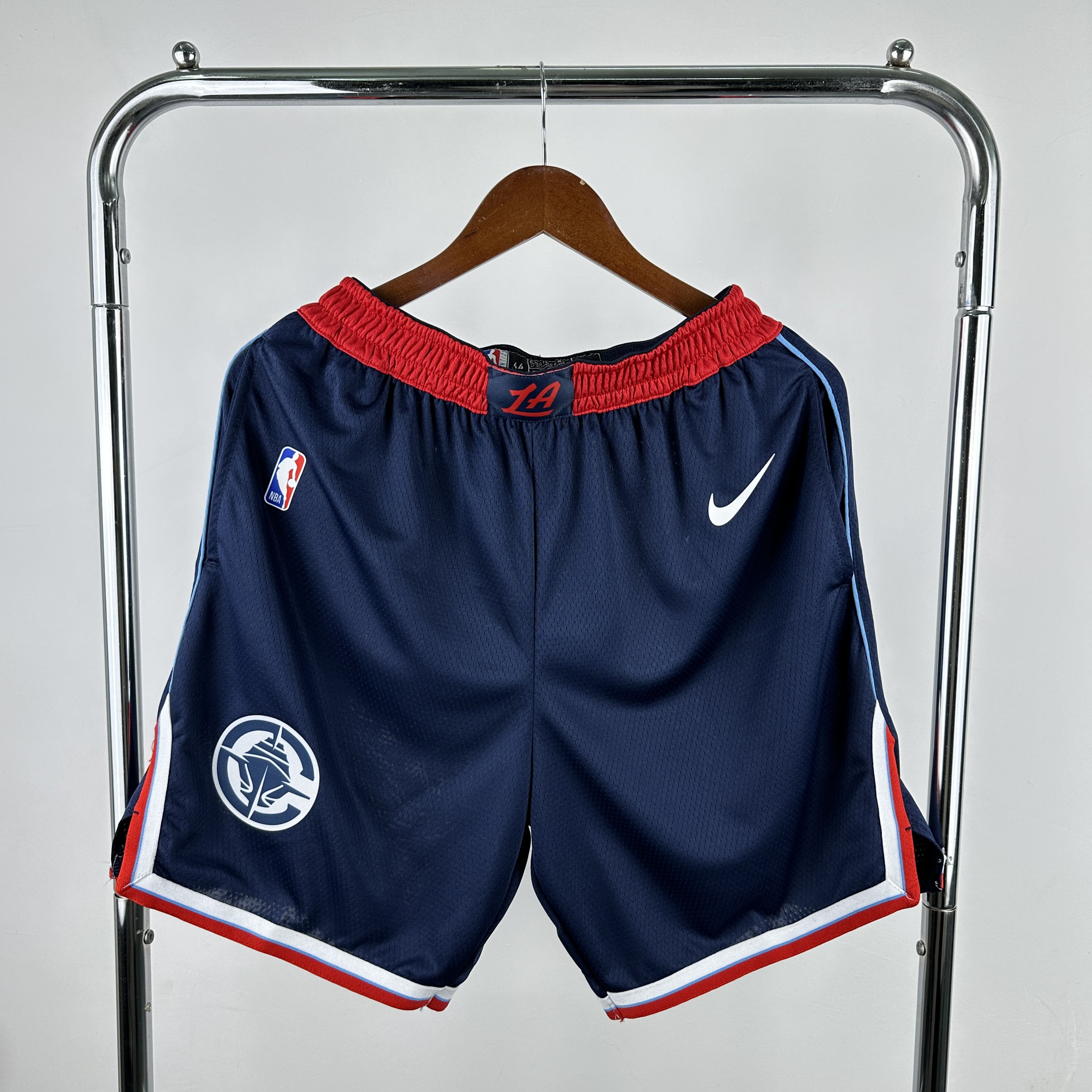 Men Los Angeles Clippers shorts blue 2025 NBA